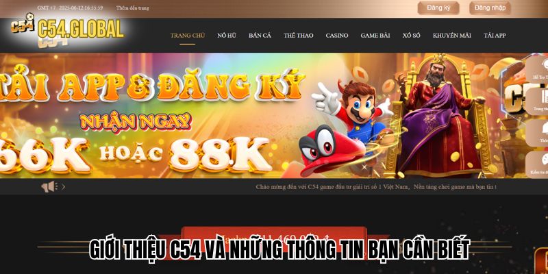 gioi thieu c54 thong tin Giới thiệu C54 và những thông tin bạn cần biết