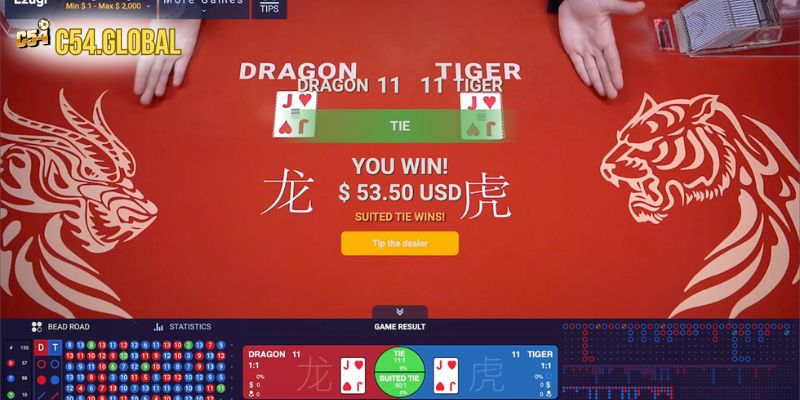 rong ho c54 tham khao Tham khảo một số chiến thuật cá cược game rồng hổ tại C54 hiệu quả cao